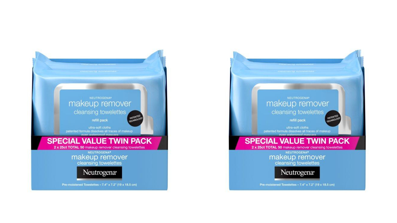 G) GH LAB FAVORITE MAKEUP REMOVER WIPES MAKEUP REMOVER CLEANSING TOWELETTES NEUTROGENA